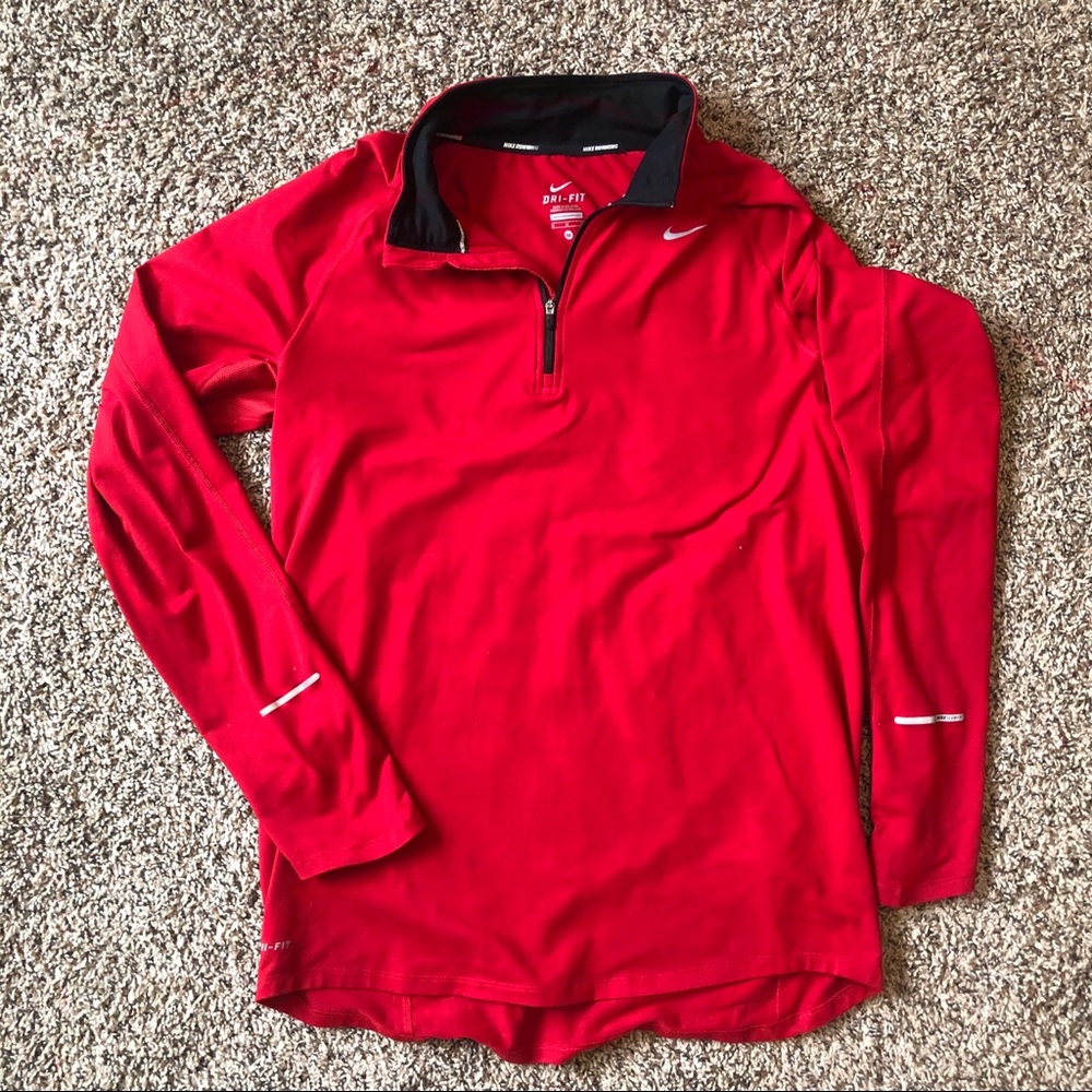Nike running quarter zip